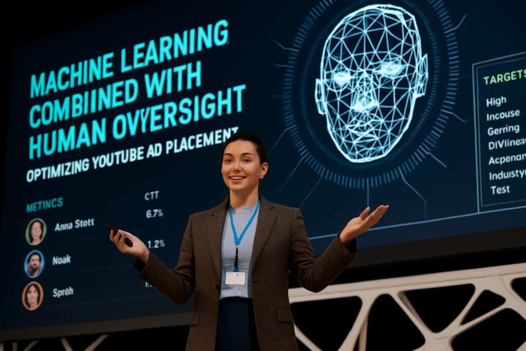 Machine Learning and Human Oversight in Optimizing YouTube Ad Placements