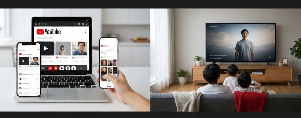 YouTube vs Google TV