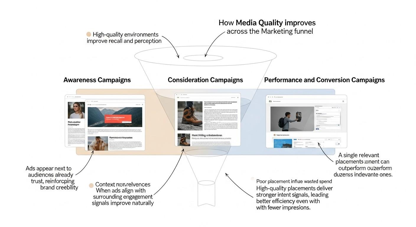 How Media Quality Improves Performance Across the Funnel 